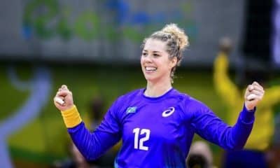 Babi Arenhart - seleção brasileira de handebol - Olimpíada de Tóquio 2020