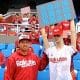 Em meio à pandemia de coronavírus, Rakuten Monkeys, time de beisebol de Taiwan, inova com robôs torcedores