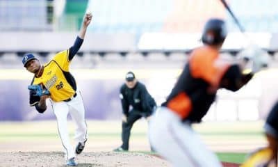 Chinatrust Brothers e Uni-President Lions se enfrentam pela liga de beisebol de Taiwan em meio à pandemia de coronavírus