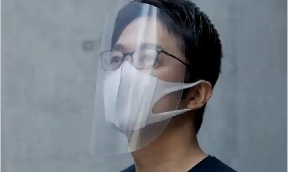 Designer da tocha Olímpica de Tóquio 2020,Tokujin Yoshioka cria máscara contra coronavírus