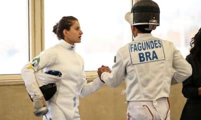 Isabela Abreu e Danilo Fagundes, atletas do pentatlo moderno