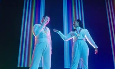 Sam Smith e Dami Lovato no clipe da música I'm Ready, clipe fala sobre "Olimpíadas Fora do Comum'