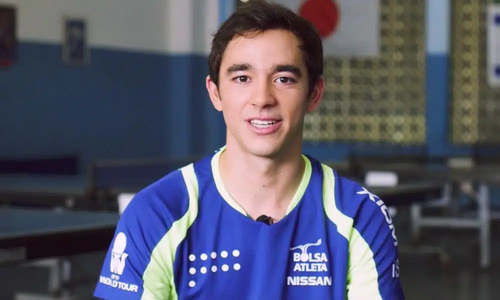 No Rio de Janeiro, exatamente onde começou a jogar tênis de mesa, Hugo Calderano fala sobre o que é inspiração para ele.