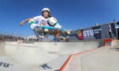 Skatista Leticia Gonçalves Tóquio Skate