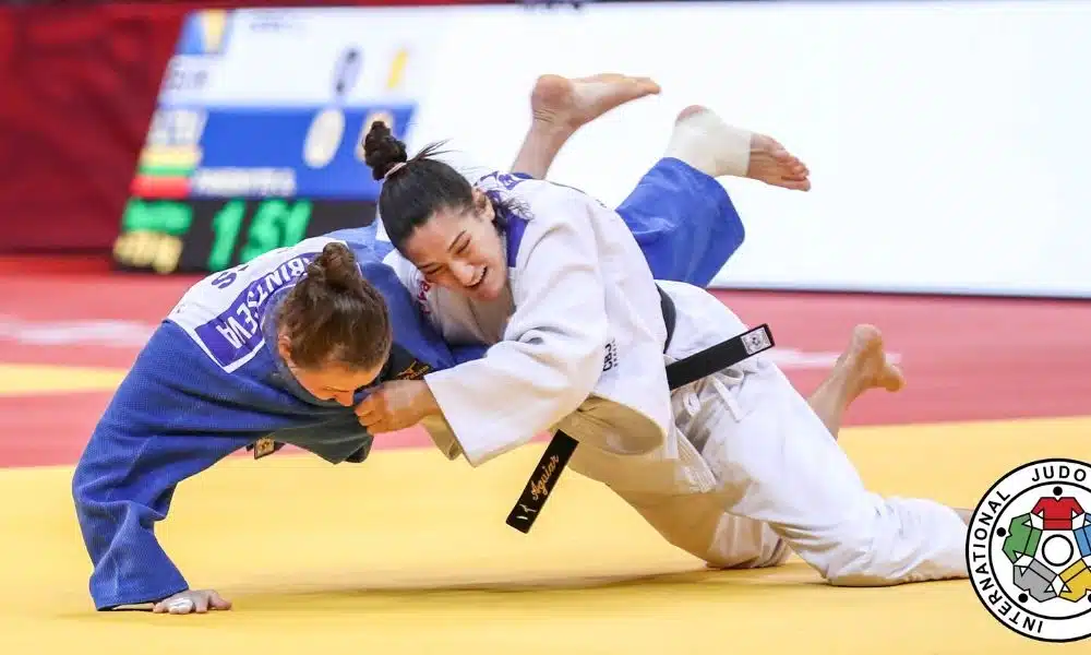 Mayra Aguiar é uma das brasileiras que briga pela classificação no judô rumo a tóquio
