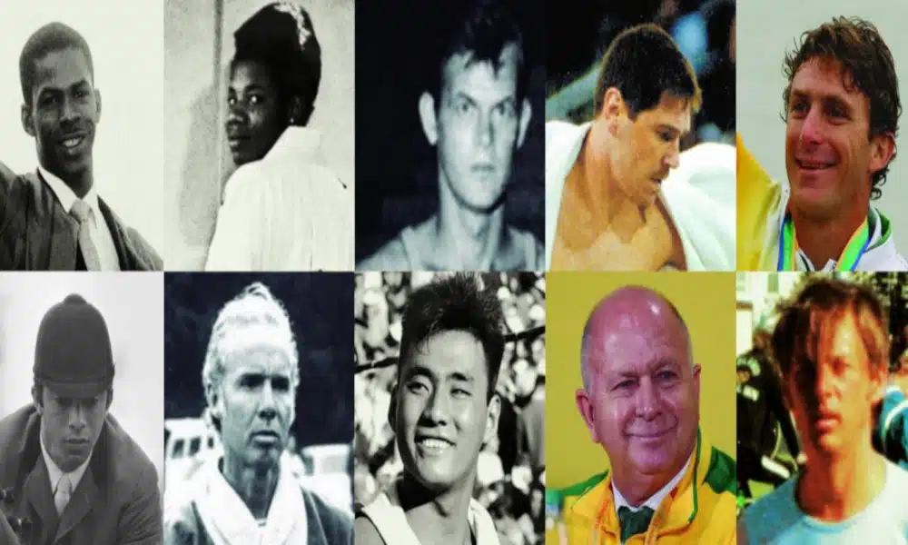COB Dez Atletas Homenageados Hall da Fama