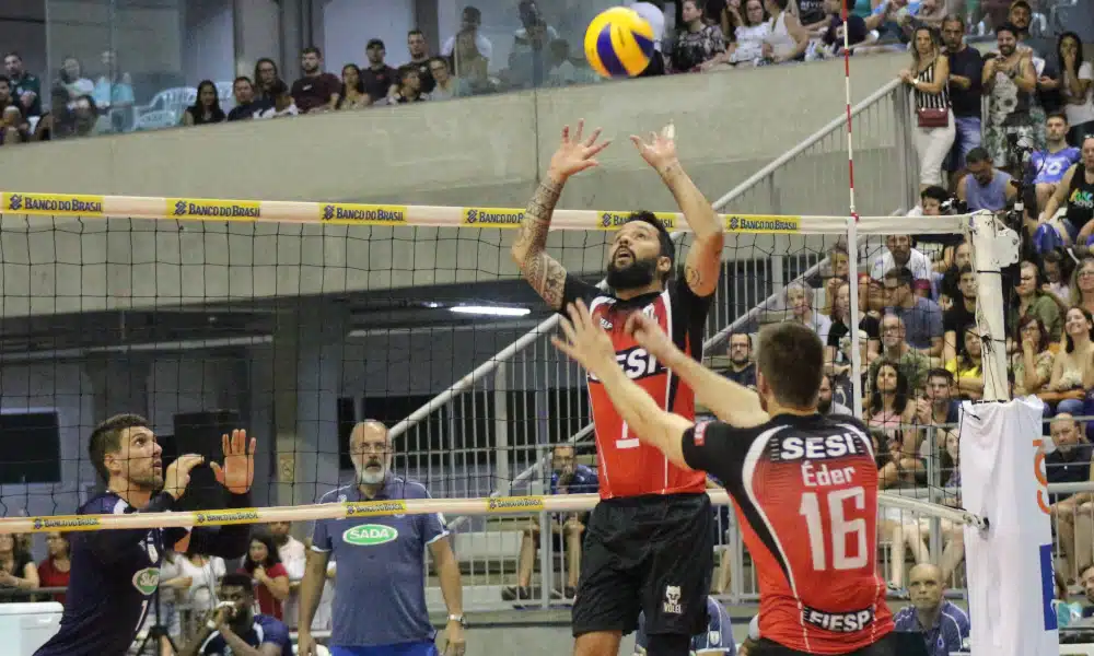 Sesi-SP Vôlei Mercado Coronavírus