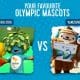 Vinicius e Tom mascotes Rio 2016 votação