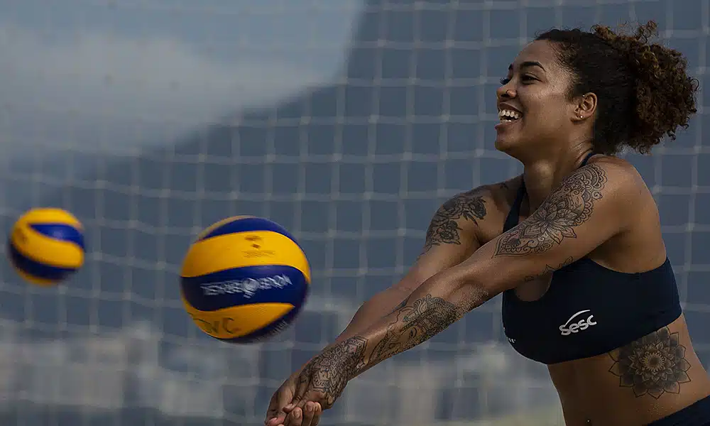 Drussyla - Sesc RJ - vôlei de praia - vôlei de quadra - seleção