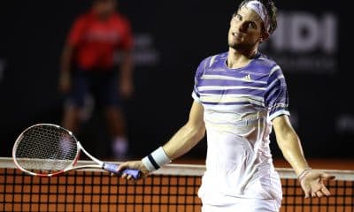 Dominic Thiem se mostrou contrário ao fundo de doação dos tênis durante o coronavírus