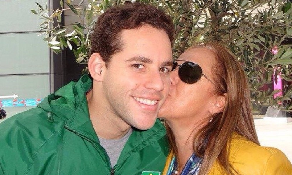 Thiago Pereira e Rose Vilela natação