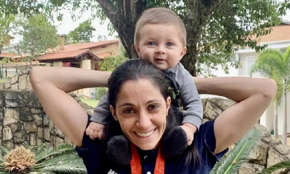 Thaissa Barbosa Presti e João Gabriel