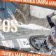 Omira Maria competindo na canoagem slalom. Arte de Caio Poltronieri para o quadro cinco fatos