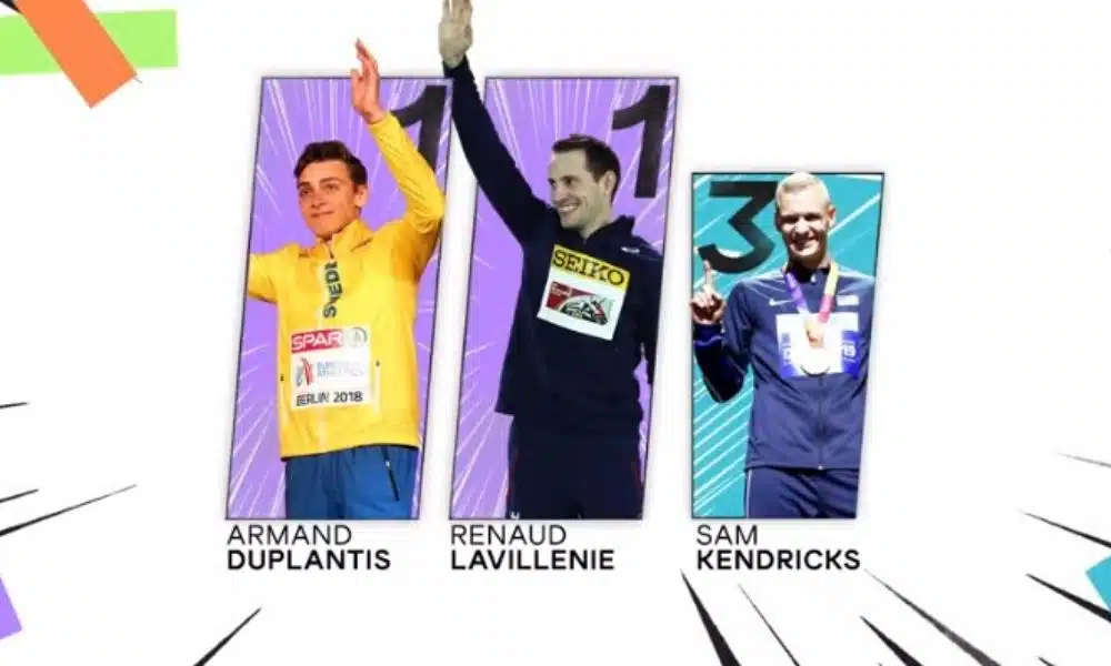 Ultima Garden Clash salto com vara coroa Duplantis e Lavillenie, Kendricks fica em terceiro