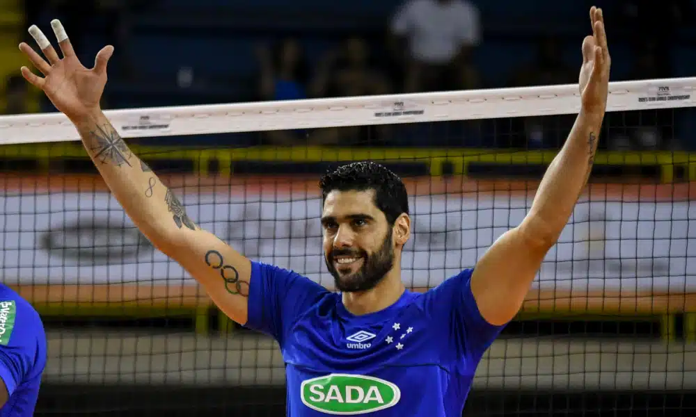 Evandro Campeão Olímpico Sada Cruzeiro 16 títulos