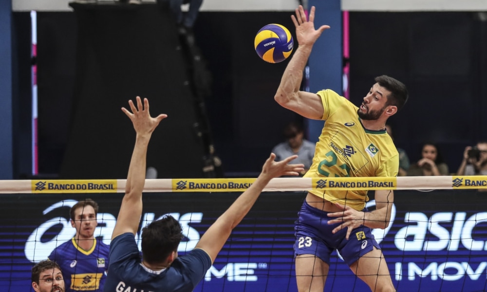 Flávio Atleta Vôlei Polonês Seleção Brasileira