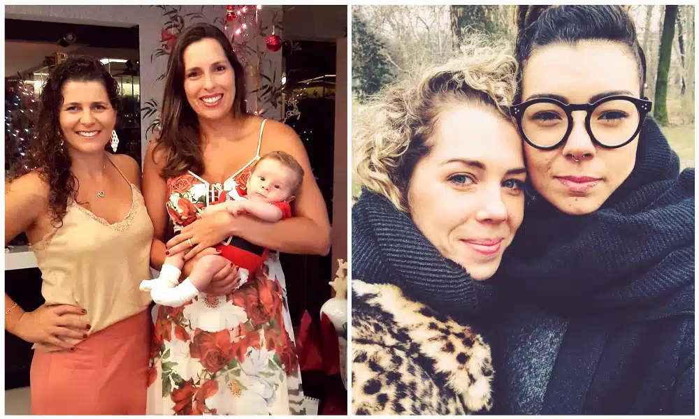 Larissa e Babi - maternidade - mãe - sonho - homossexual