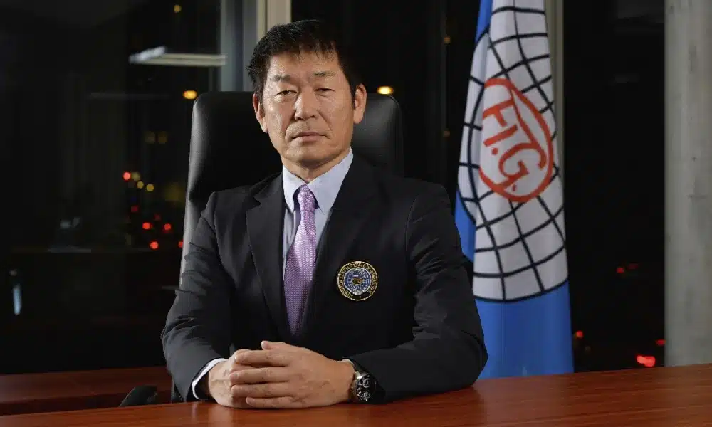 Morinari Watanabe, Presidente da Federação Internacional de Ginástica