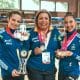Monika Queiroz, Natália Gáudio e Deborah Medrado