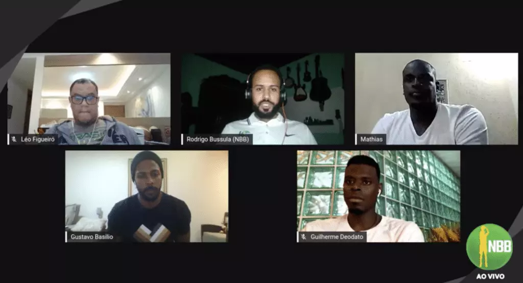 Atletas e técnicos do NBB fazem debate sobre racismo
