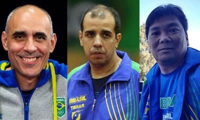 Técnicos da CBTM Tênis de Mesa