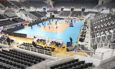 Grego de vôlei masculino