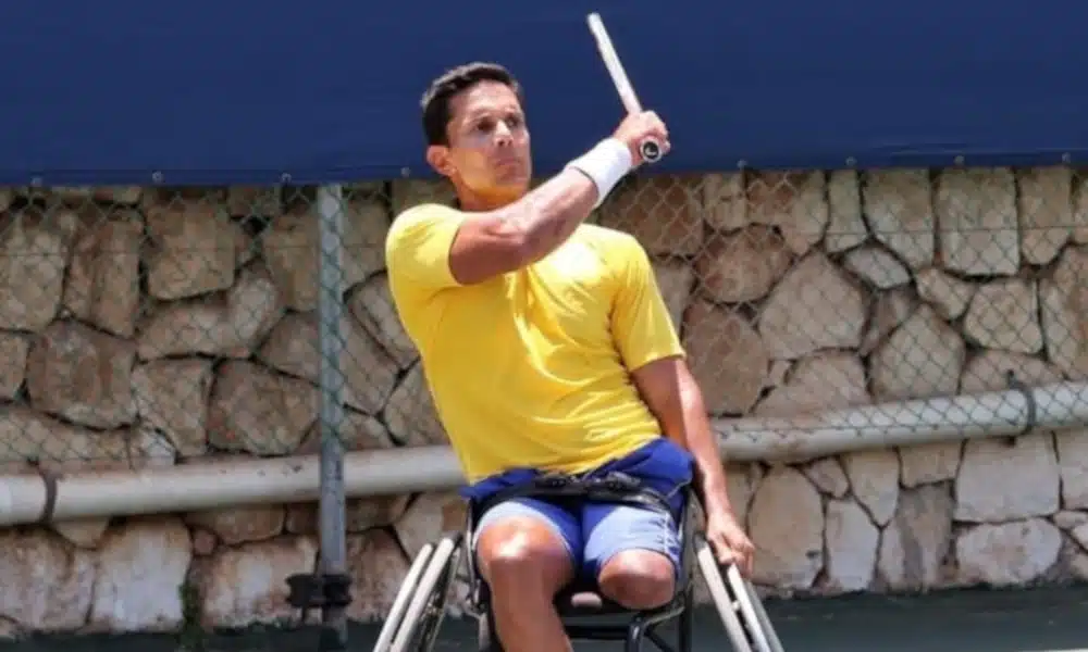 Gustavo Carneiro Tóquio 10 melhores 2024 jogos paralímpicos tênis em cadeira de rodas
