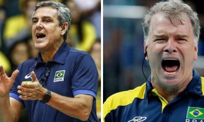 José Roberto Guimarães e Bernardinho