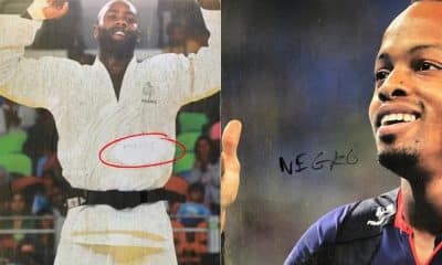 Freddy Riner - Dimitri Bascou - Michael Jérémiasz - Pichações racistas - Insep