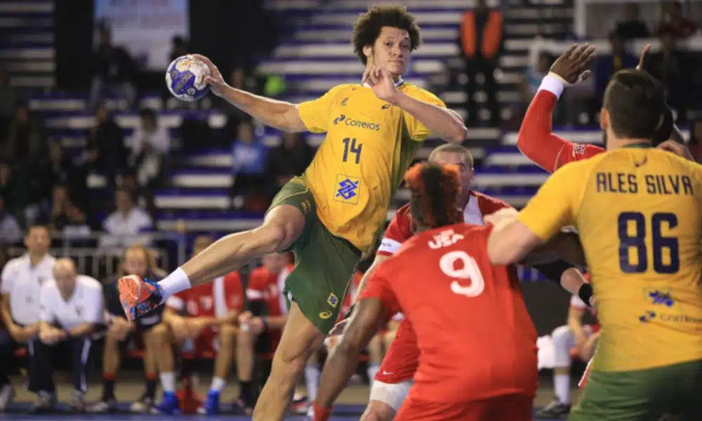 Thiagus Petrus Handebol Brasil Pré-Olímpico Tóquio