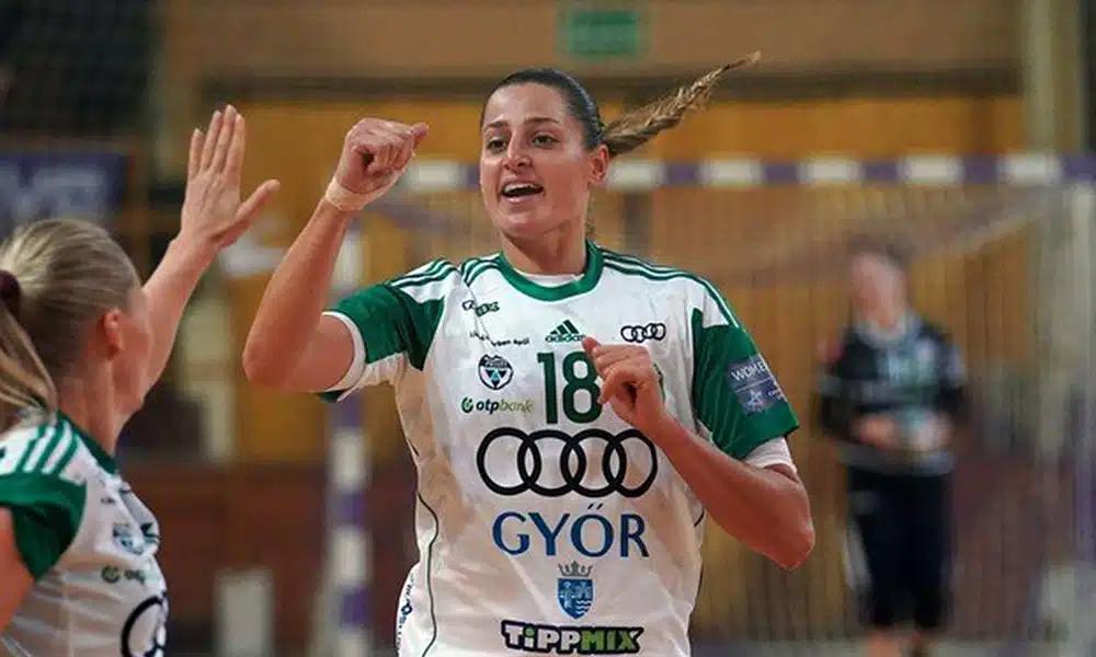 Duda Amorim Champions League de Handebol melhor defensora