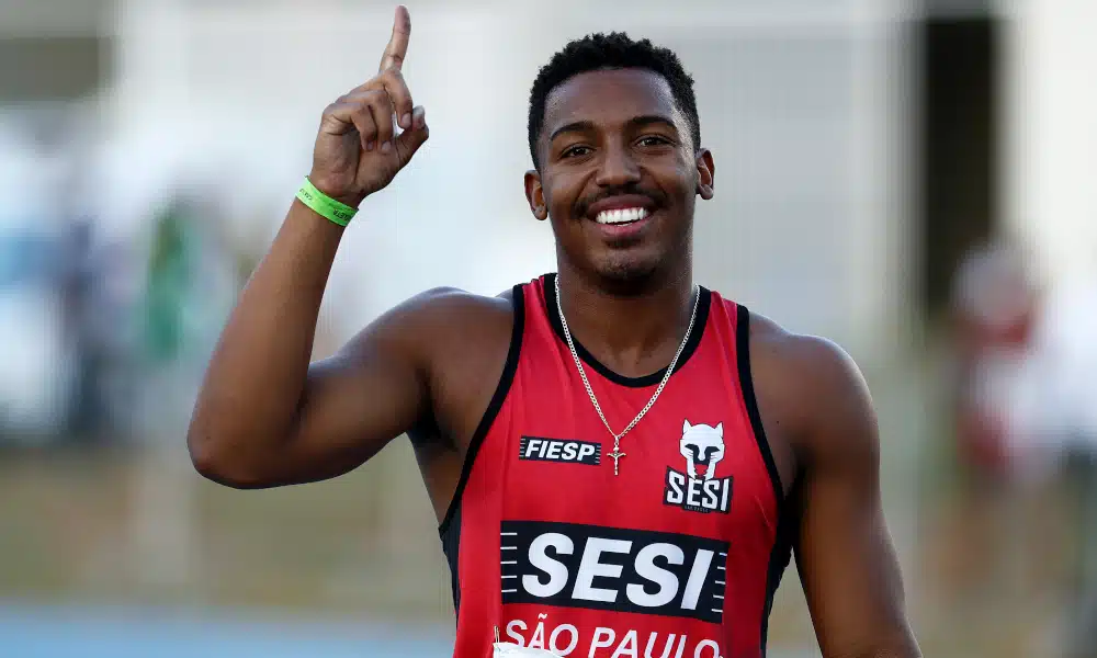 Erik Cardoso Velocista Medalha Troféu Brasil Estreia Adulto
