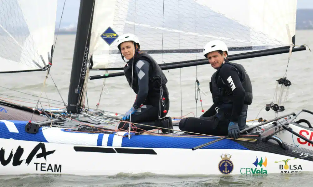Samuel Albrecht - Gabriela Nicolino - Vela - Nacra 17 - Tóquio