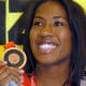Ketleyn Quadros - Primeira mulher brasileira medalhista olímpica - Pequim-2008 cerimônia de abertura