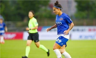 Nathane - KSPO - Neném - Red Angels - Campeonato Sul-Coreano de Futebol Feminino