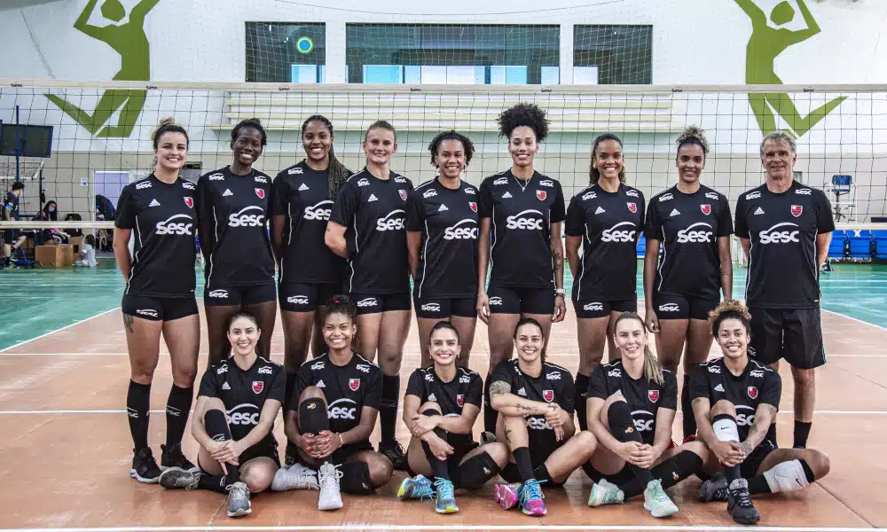 Sesc Flamengo Bernardinho Amanda Jogadoras