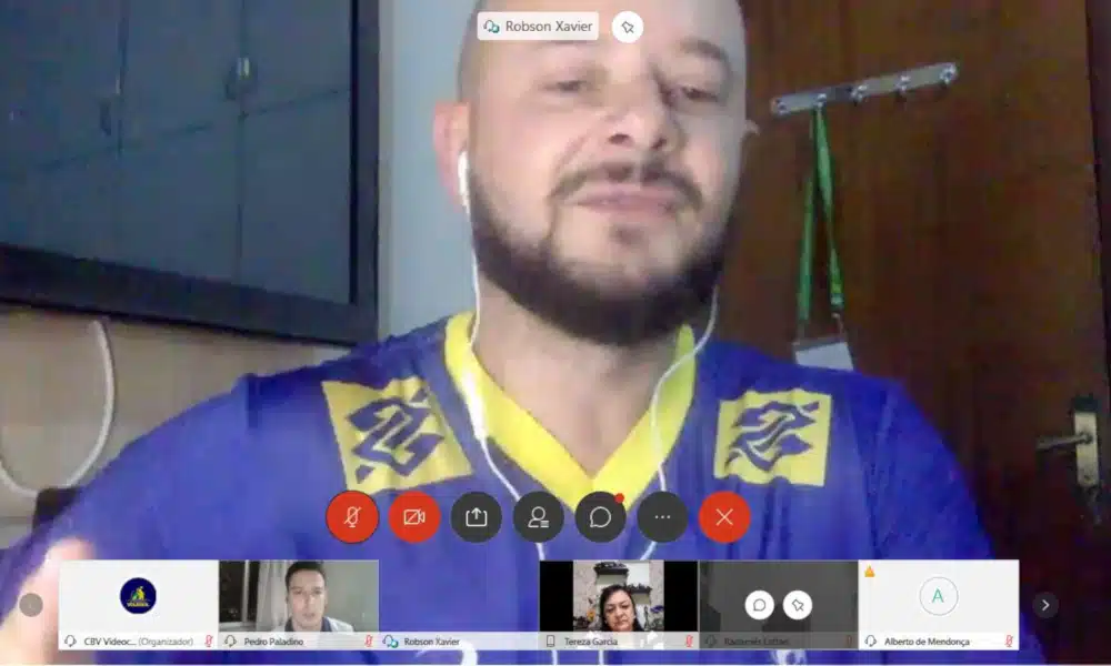 Vôlei de Praia Robson Xavier CBV Coronavírus Virtual