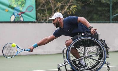 Daniel Rodrigues Tênis em Cadeira de rodas treinos Jogos Paralímpicos
