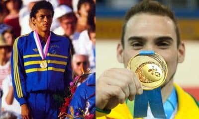 Joaquim Cruz e Arthur Zanetti fizeram história nos Jogos de 1984 e 2012, respectivamente