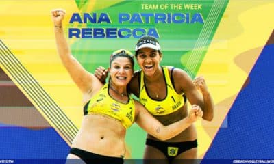 A semana começou com atletas brasileiros em destaque no site oficial da FIVB (Federação Internacional de Voleibol). O oposto Wallace, campeão olímpico na Rio-2016 pela seleção brasileira, e a dupla Ana Patrícia e Rebecca, do vôlei de praia, foram os personagens em publicações da entidade máxima da modalidade. Na quadra, a ponteira Gabi também já teve sua carreira homenageada pela instituição