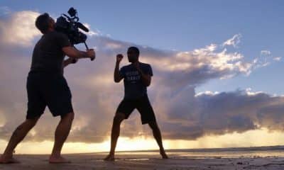 Diego Moraes é lutador de caratê e jornalista