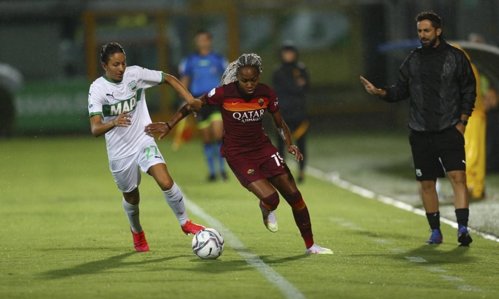 Roma estreia no italiano com empate diante do Sassuolo