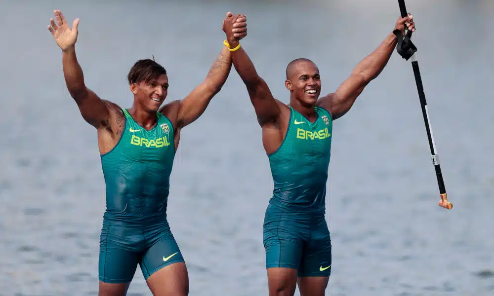 Isaquias Queiroz Erlon de Souza Canoagem de Velocidade C2 1000 m Tóquio