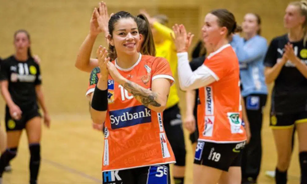 Jéssica Quintino Brasileira Handebol Liga Dinamarquesa