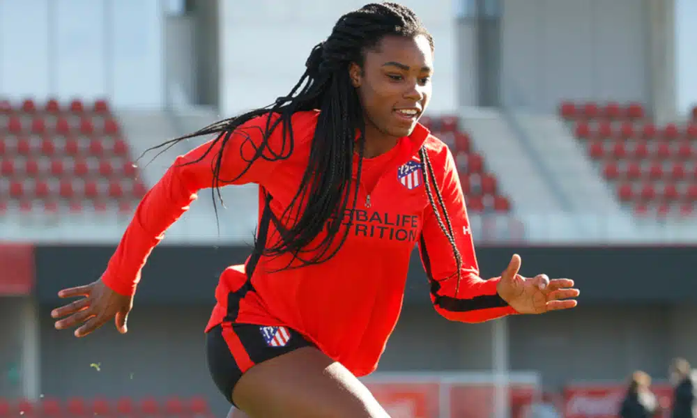Ludmila Futebol Feminino Atlético de Madrid Coronavírus Champions League