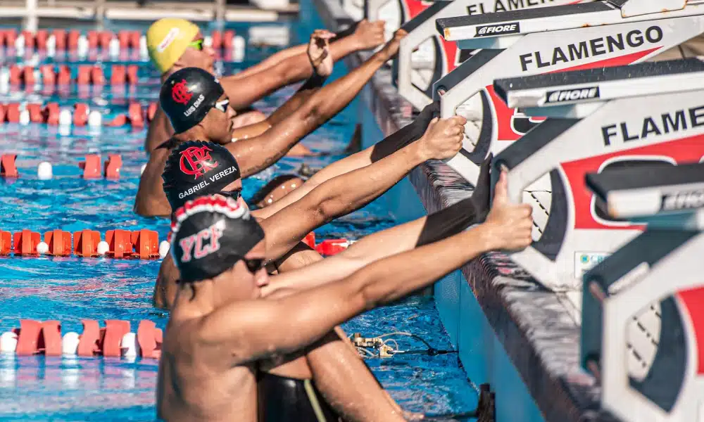Flamengo - Tomada de Tempo - Natação - Coronavírus