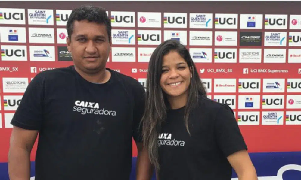 Paôla Reis Leonardo Gonçalves Ciclismo BMX CBC Tóquio
