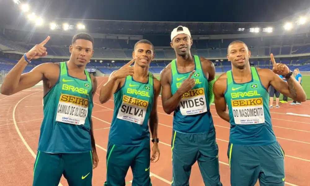 Atletismo Revezamento 4x100 m Erica Sena Medalha Tóquio
