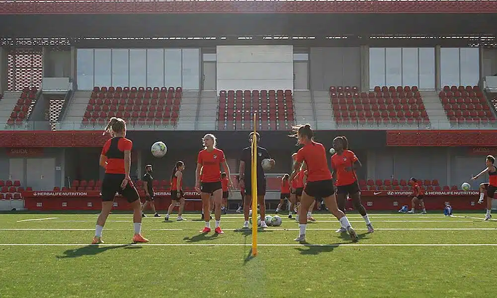 Ludmila - Atlético de Madrid coronavírus covid-19 positivo