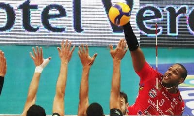 Yoandy Leal anotou 11 pontos e fui um dos destaques da vitória do Lube Civitanova Italiano masculino de vôlei